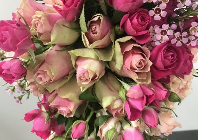 Roses in pink by Petal and Rose