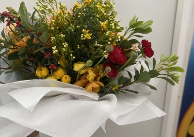 Bright and bold flowers by Petal and Rose