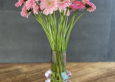 Gerberas in Marmoset Found Vase by Petal and Rose